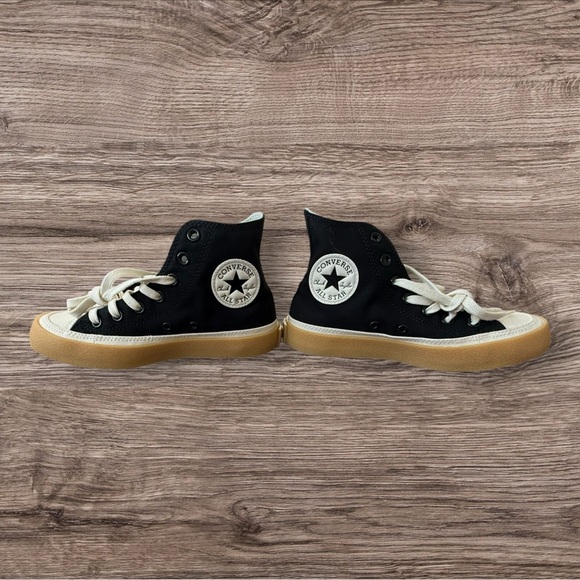 Converse Chuck Taylor All Star Retro Rubber High Top Black Gum NWOT & Box - Picture 8 of 9